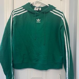 Small Adidas cropped Sweatshirt, never worn.